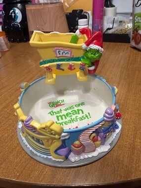 VTG Kelloggs Grinch Cereal Bowl